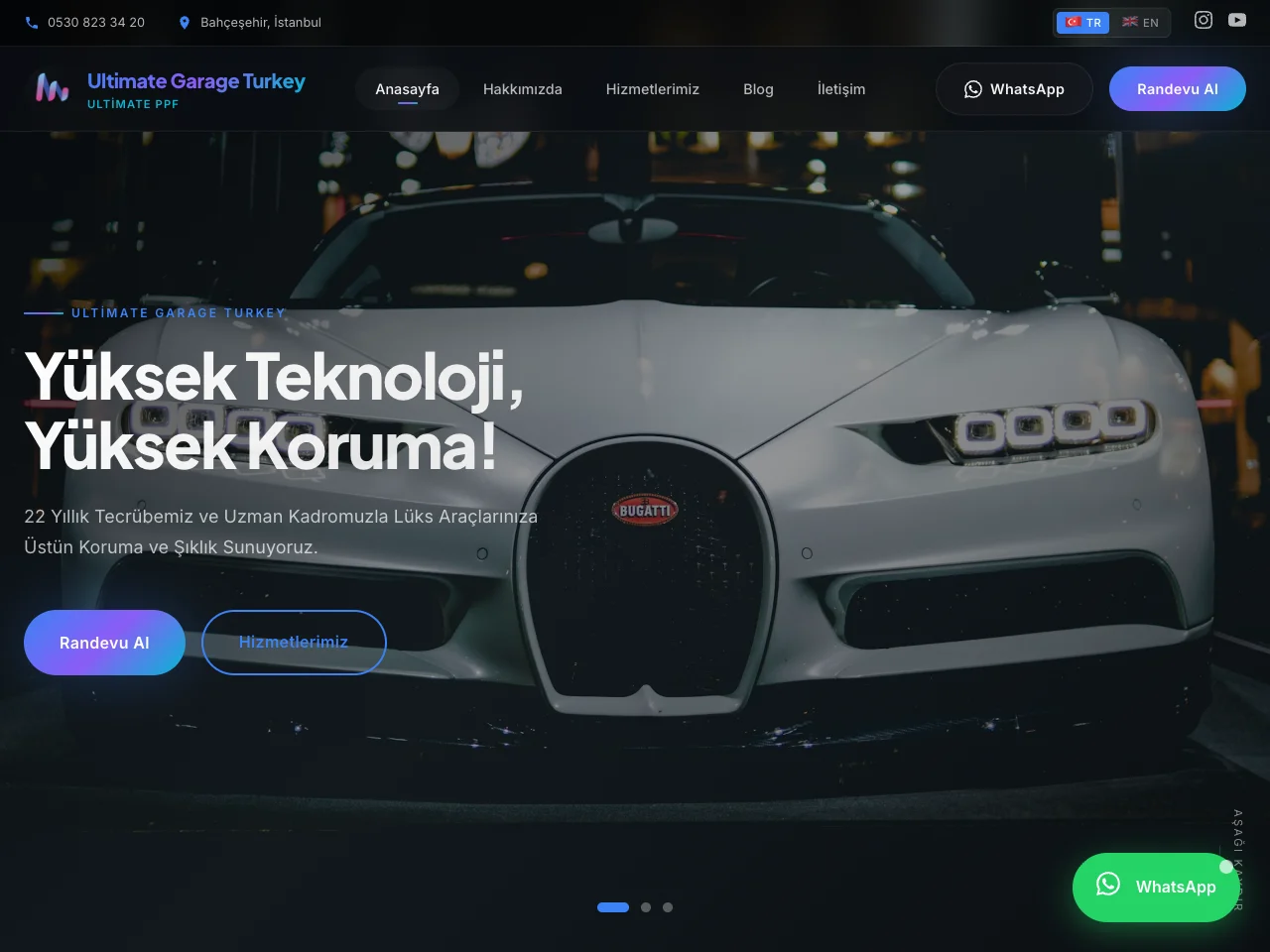 Ultimate Garage Turkey PPF Araç Kaplama - ENDLINE
