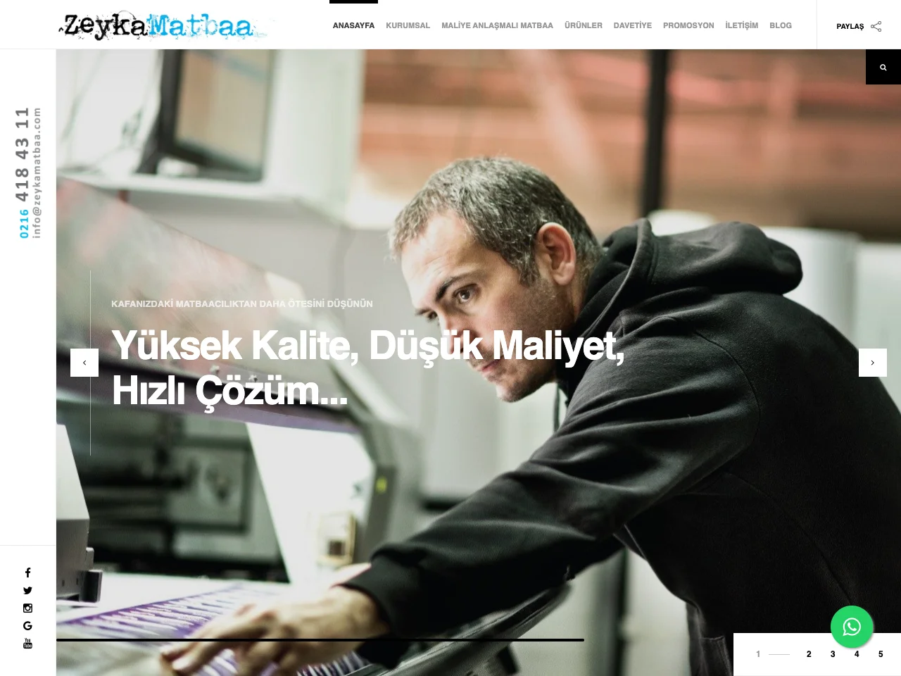 Zeyka Matbaa Baskı Çözümleri - ENDLINE